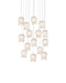 Currey and Company - 15 Light Pendant - Polpo - White/Silver- Union Lighting Luminaires Decor