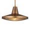 Currey and Company - One Light Pendant - Mariner - Antique Brass/Clear- Union Lighting Luminaires Decor