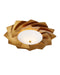 Currey and Company - LED Flush Mount - Asterisk - Contemporary Gold Leaf/Contemporary Gold/Opaque White- Union Lighting Luminaires Decor