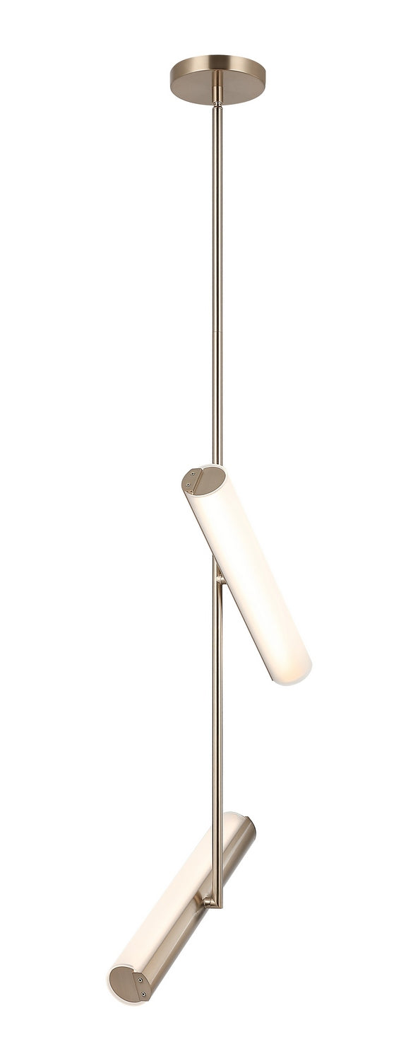 Matteo Canada - LED Pendant - AXIS - Champagne Gold- Union Lighting Luminaires Decor