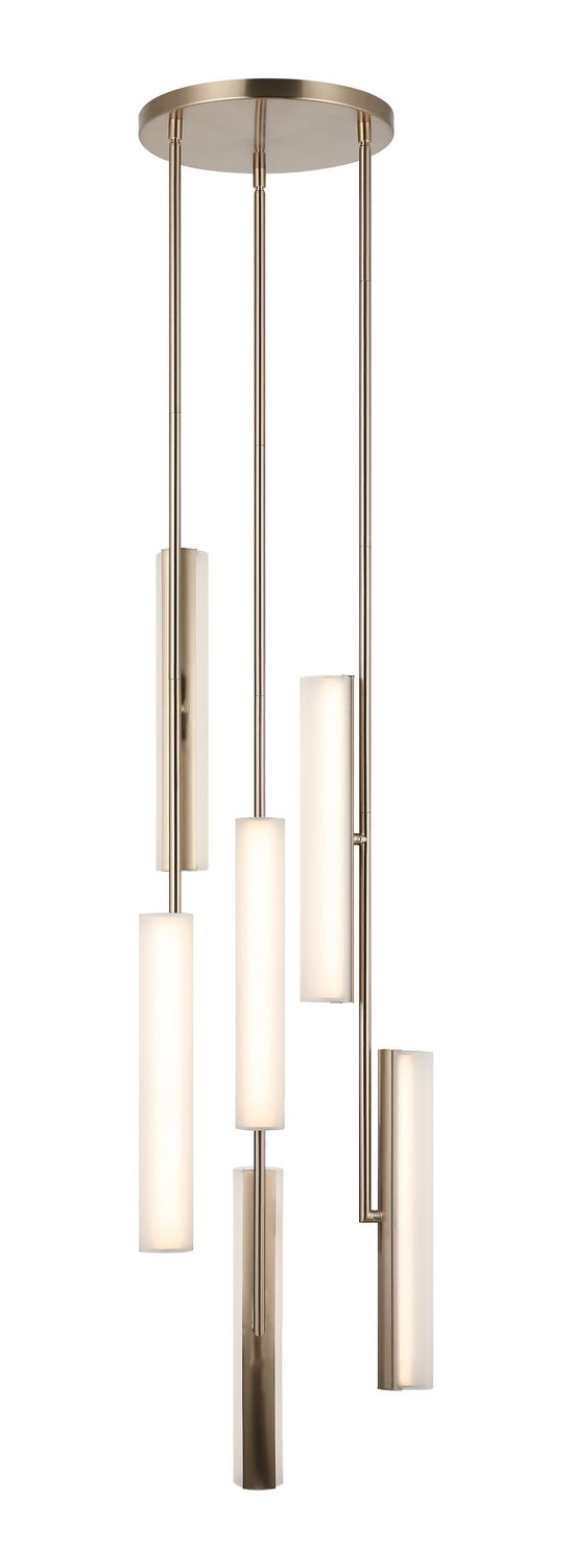 Matteo Canada - LED Pendant - AXIS - Champagne Gold- Union Lighting Luminaires Decor