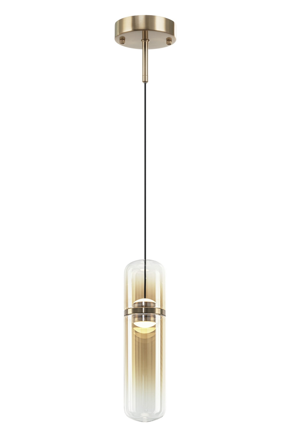 Matteo Canada - LED Pendant - AMULET - Champagne Gold- Union Lighting Luminaires Decor