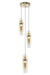 Matteo Canada - LED Pendant - AMULET - Champagne Gold- Union Lighting Luminaires Decor