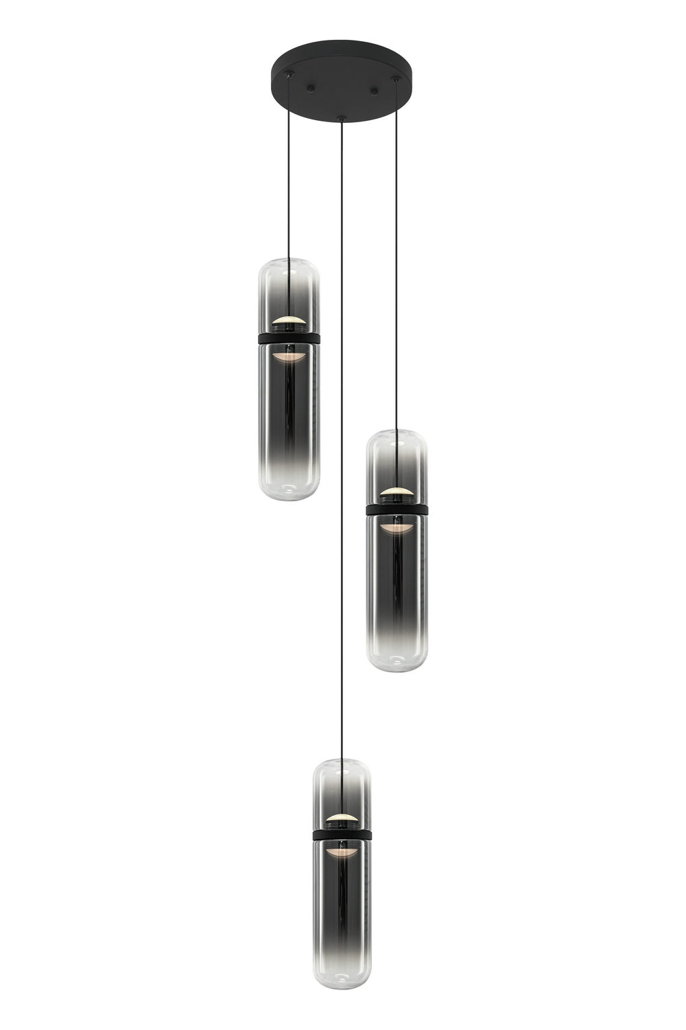 Matteo Canada - LED Pendant - AMULET - Matte Black- Union Lighting Luminaires Decor