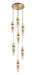 Matteo Canada - LED Pendant - AMULET - Champagne Gold- Union Lighting Luminaires Decor