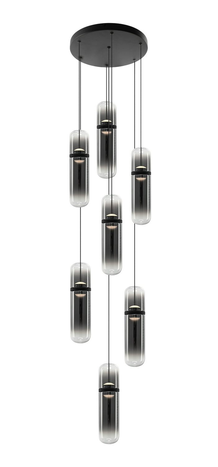 Matteo Canada - LED Pendant - AMULET - Matte Black- Union Lighting Luminaires Decor
