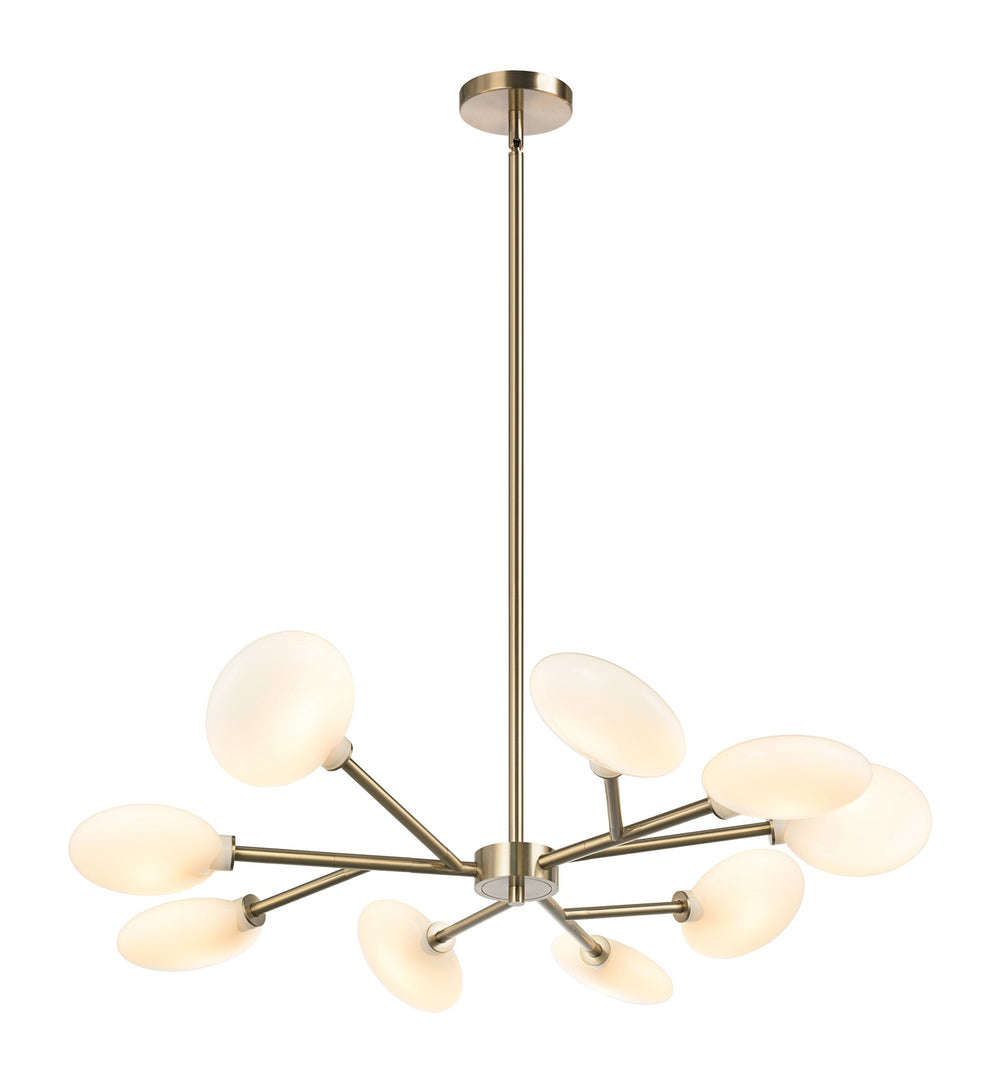 Matteo Canada - LED Pendant - PEONY - Champagne Gold- Union Lighting Luminaires Decor