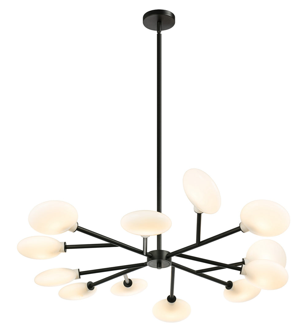 Matteo Canada - LED Pendant - PEONY - Matte Black- Union Lighting Luminaires Decor