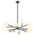 Matteo Canada - LED Pendant - PEONY - Matte Black- Union Lighting Luminaires Decor