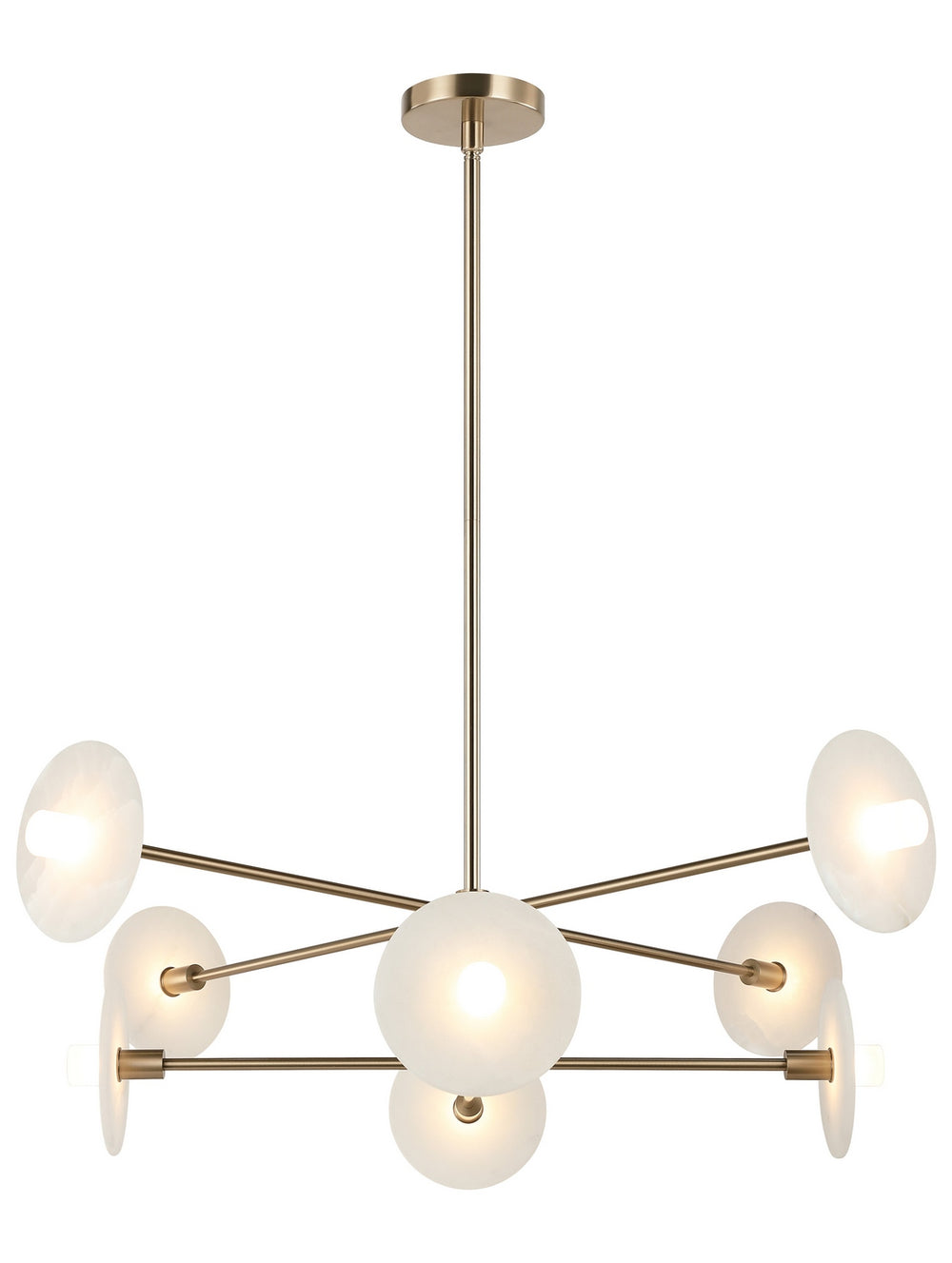 Matteo Canada - LED Pendant - MONUMENT - Champagne Gold- Union Lighting Luminaires Decor