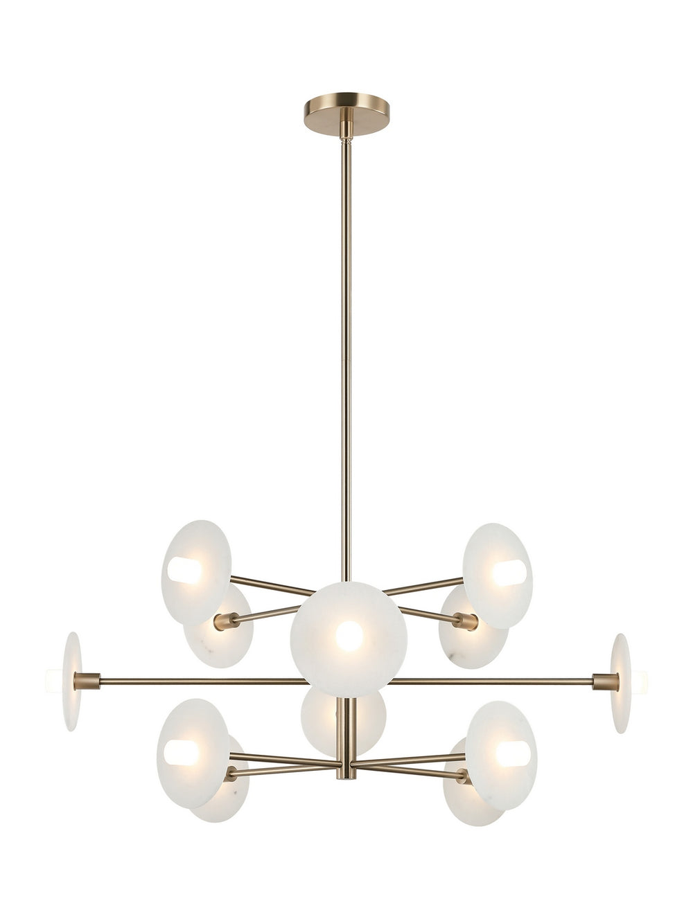 Matteo Canada - LED Pendant - MONUMENT - Champagne Gold- Union Lighting Luminaires Decor