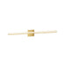 Dainolite Canada - LED Vanity - Annita - Aged Brass- Union Lighting Luminaires Decor