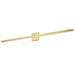Dainolite Canada - LED Vanity - Annita - Aged Brass- Union Lighting Luminaires Decor