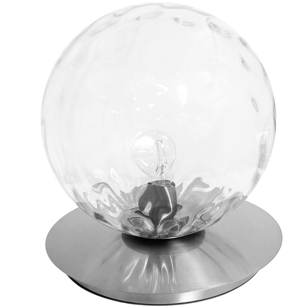Dainolite Canada - One Light Table Lamp - Burlat - Clear- Union Lighting Luminaires Decor