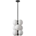 Dainolite Canada - Nine Light Pendant - Burlat - White- Union Lighting Luminaires Decor