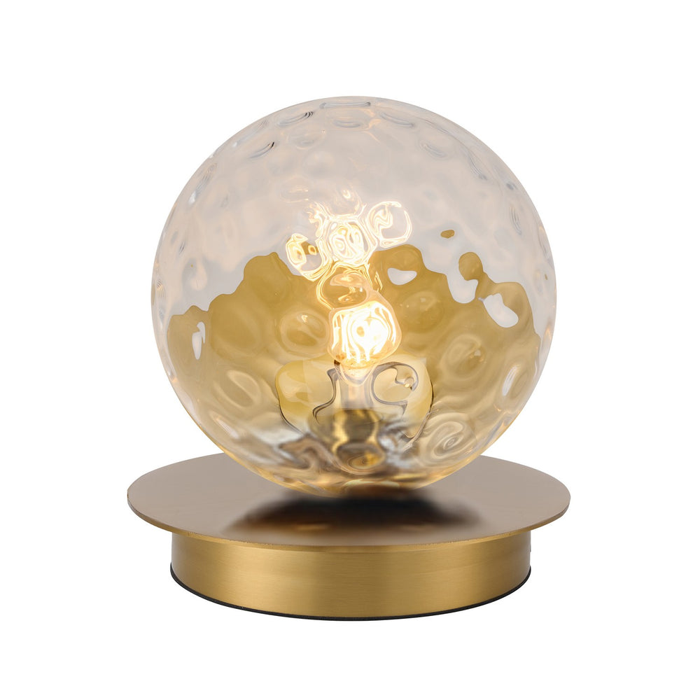 Dainolite Canada - One Light Table Lamp - Burlat - Clear- Union Lighting Luminaires Decor