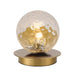 Dainolite Canada - One Light Table Lamp - Burlat - Clear- Union Lighting Luminaires Decor