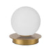 Dainolite Canada - One Light Table Lamp - Burlat - White- Union Lighting Luminaires Decor