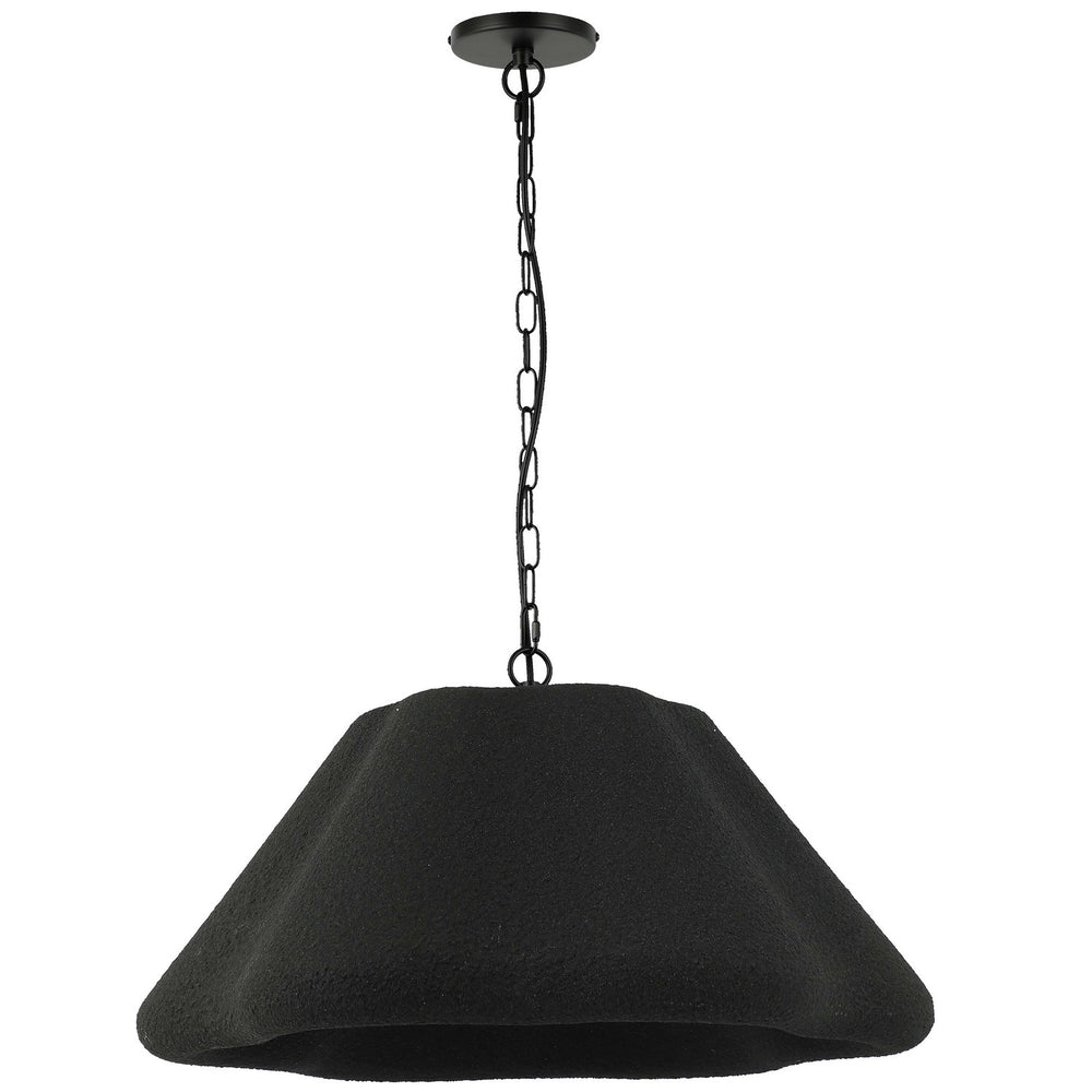 Dainolite Canada - One Light Pendant - Cecilia - Matte Black- Union Lighting Luminaires Decor
