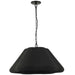 Dainolite Canada - One Light Pendant - Cecilia - Matte Black- Union Lighting Luminaires Decor