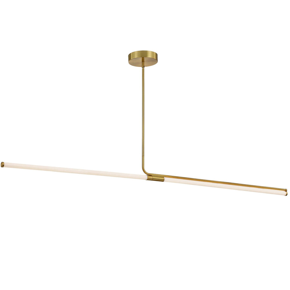 Dainolite Canada - LED Pendant - Corvette - Aged Brass- Union Lighting Luminaires Decor