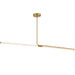 Dainolite Canada - LED Pendant - Corvette - Aged Brass- Union Lighting Luminaires Decor