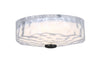 Dainolite Canada - LED Flush Mount - Dulce - Clear- Union Lighting Luminaires Decor
