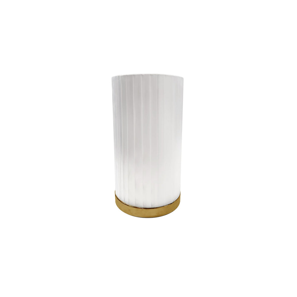 Dainolite Canada - One Light Table Lamp - Frankie - White- Union Lighting Luminaires Decor