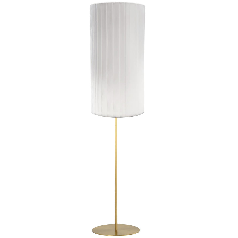 Dainolite Canada - One Light Floor Lamp - Frankie - White- Union Lighting Luminaires Decor
