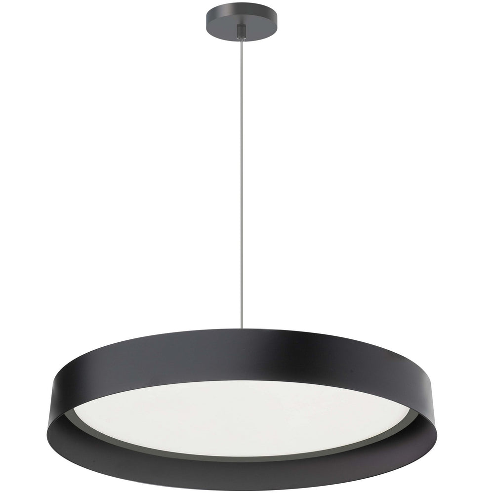 Dainolite Canada - LED Pendant - Kathleen - Matte Black- Union Lighting Luminaires Decor