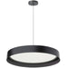 Dainolite Canada - LED Pendant - Kathleen - Matte Black- Union Lighting Luminaires Decor