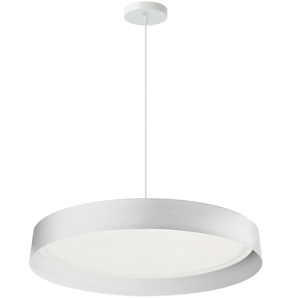 Dainolite Canada - LED Pendant - Kathleen - Matte White- Union Lighting Luminaires Decor