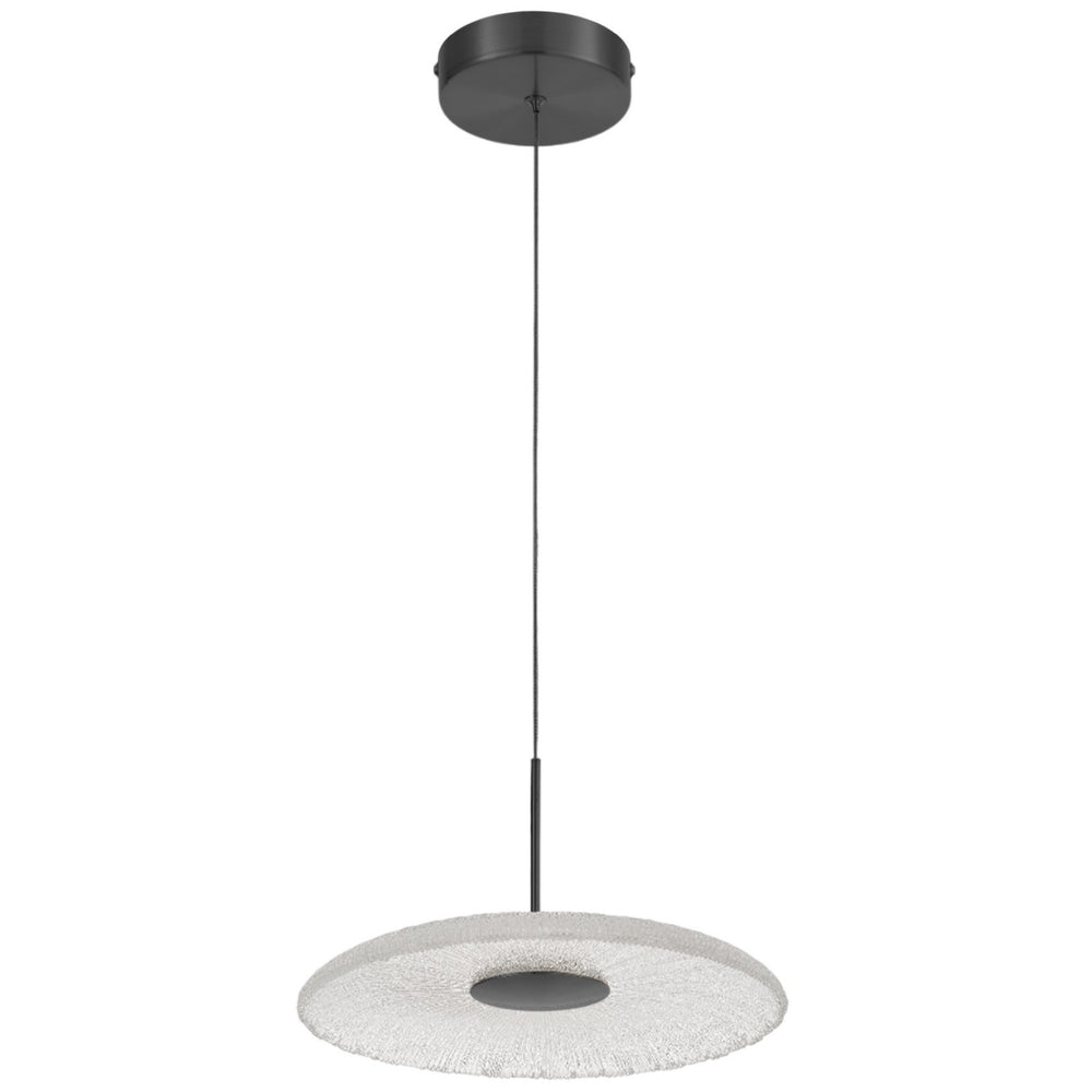 Dainolite Canada - LED Pendant - Oriana - Clear Textured- Union Lighting Luminaires Decor