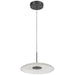 Dainolite Canada - LED Pendant - Oriana - Clear Textured- Union Lighting Luminaires Decor