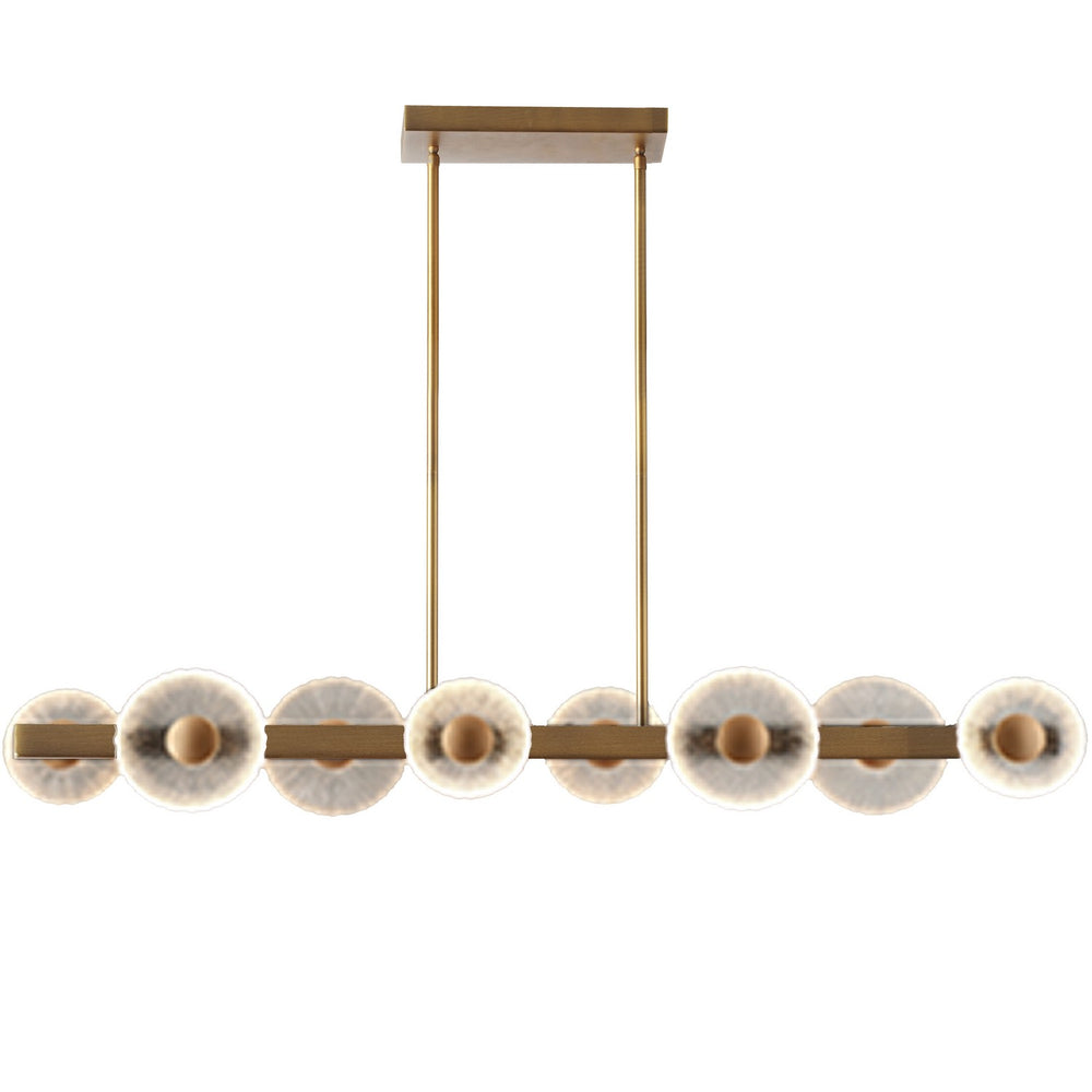Dainolite Canada - LED Pendant - Oriana - Clear Textured- Union Lighting Luminaires Decor