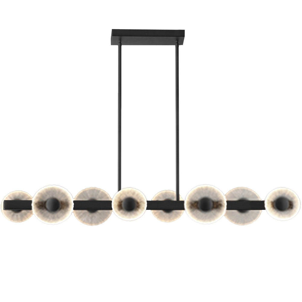 Dainolite Canada - LED Pendant - Oriana - Clear Textured- Union Lighting Luminaires Decor