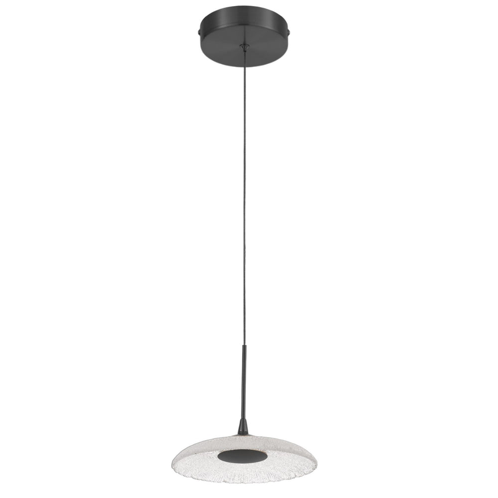 Dainolite Canada - LED Pendant - Oriana - Clear Textured- Union Lighting Luminaires Decor