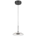 Dainolite Canada - LED Pendant - Oriana - Clear Textured- Union Lighting Luminaires Decor