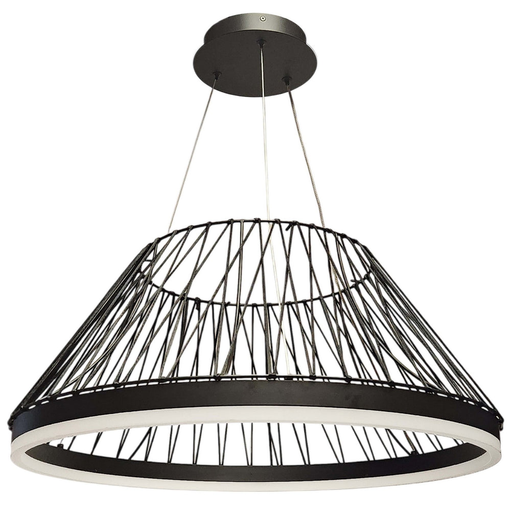 Dainolite Canada - LED Pendant - Philomene - Black- Union Lighting Luminaires Decor