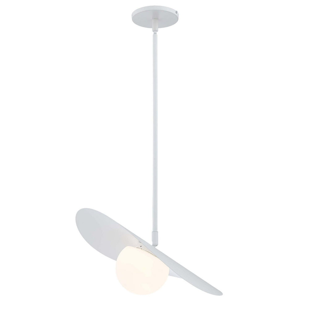 Dainolite Canada - LED Pendant - Paven - Matte White- Union Lighting Luminaires Decor