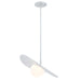 Dainolite Canada - LED Pendant - Paven - Matte White- Union Lighting Luminaires Decor