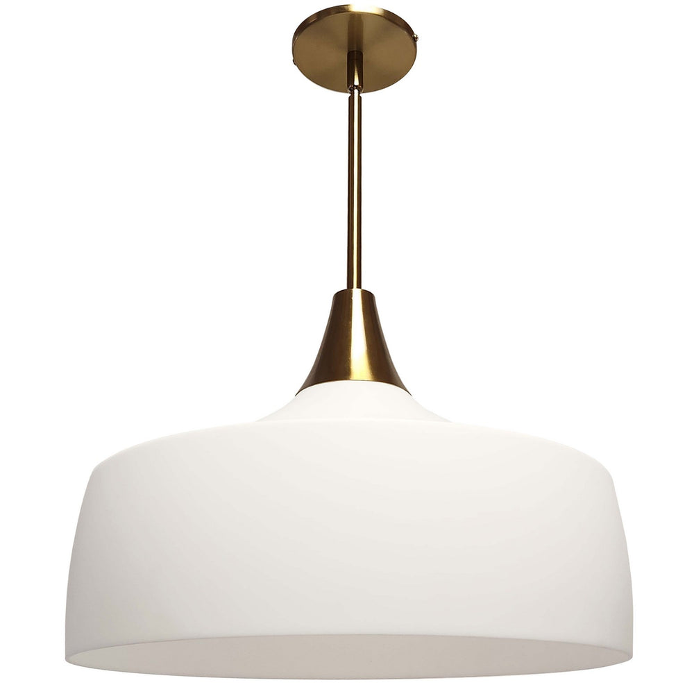 Dainolite Canada - One Light Pendant - Rachana - White- Union Lighting Luminaires Decor