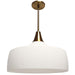 Dainolite Canada - One Light Pendant - Rachana - White- Union Lighting Luminaires Decor
