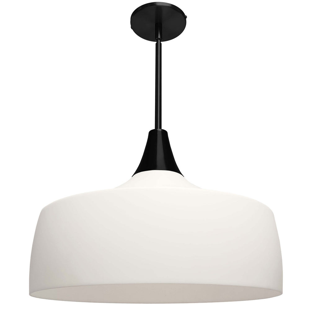 Dainolite Canada - One Light Pendant - Rachana - White- Union Lighting Luminaires Decor