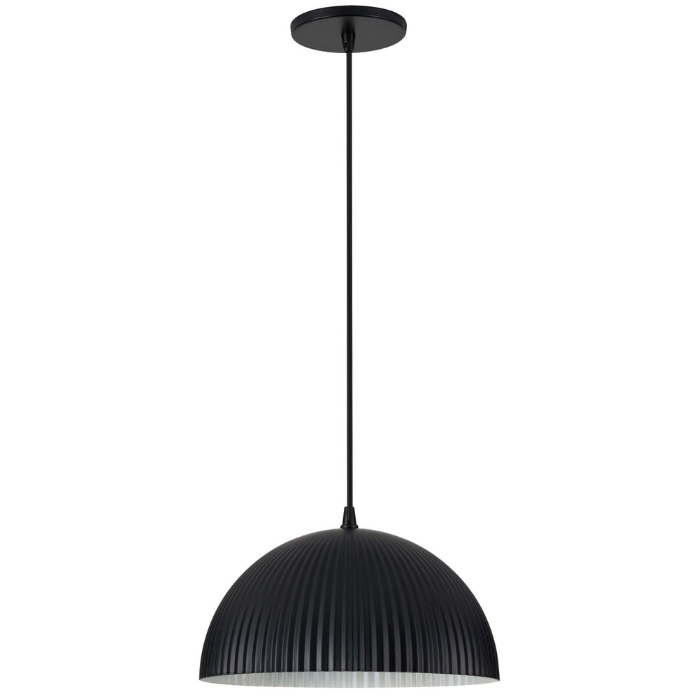 Dainolite Canada - One Light Pendant - Remy - Matte Black- Union Lighting Luminaires Decor