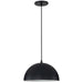 Dainolite Canada - One Light Pendant - Remy - Matte Black- Union Lighting Luminaires Decor