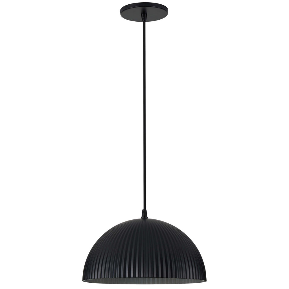 Dainolite Canada - One Light Pendant - Remy - Matte Black- Union Lighting Luminaires Decor