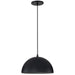 Dainolite Canada - One Light Pendant - Remy - Matte Black- Union Lighting Luminaires Decor