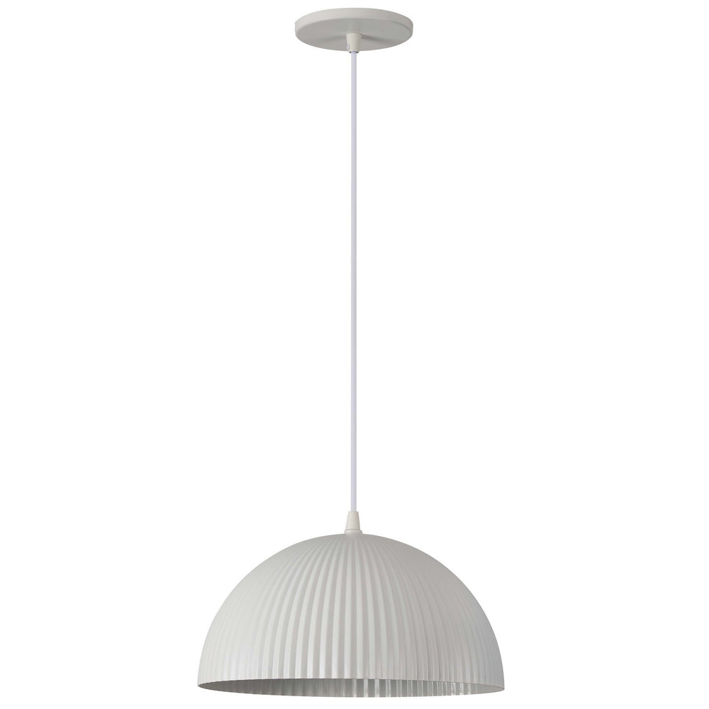 Dainolite Canada - One Light Pendant - Remy - Matte White- Union Lighting Luminaires Decor