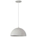 Dainolite Canada - One Light Pendant - Remy - Matte White- Union Lighting Luminaires Decor